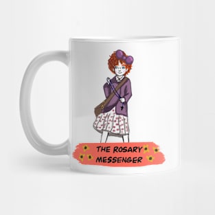 Rose The Rosary Messenger Mug